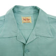 Load image into Gallery viewer, Style Eyes Plain Rayon Bowling Shirt Men's 1950s Style Short Sleeve Solid Color Button Up Shirt SE39259 124 Faded-Light-Blue