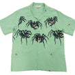 Load image into Gallery viewer, Star of Hollywood Shirt Men's 1950s Tarantulas Graphic Short Sleeve Rayyon Shirt SH38873 141 Mint-Green