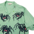 Load image into Gallery viewer, Star of Hollywood Shirt Men's 1950s Tarantulas Graphic Short Sleeve Rayyon Shirt SH38873 141 Mint-Green