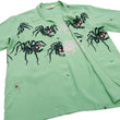 Load image into Gallery viewer, Star of Hollywood Shirt Men's 1950s Tarantulas Graphic Short Sleeve Rayyon Shirt SH38873 141 Mint-Green