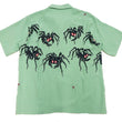 Load image into Gallery viewer, Star of Hollywood Shirt Men's 1950s Tarantulas Graphic Short Sleeve Rayyon Shirt SH38873 141 Mint-Green