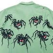 Load image into Gallery viewer, Star of Hollywood Shirt Men's 1950s Tarantulas Graphic Short Sleeve Rayyon Shirt SH38873 141 Mint-Green
