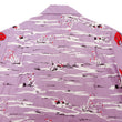 Load image into Gallery viewer, Star of Hollywood Shirt Men's 1950s Condor Graphic Short Sleeve Half Placket Pullover Shirt SH39310 175 Purple