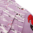 Load image into Gallery viewer, Star of Hollywood Shirt Men's 1950s Condor Graphic Short Sleeve Half Placket Pullover Shirt SH39310 175 Purple