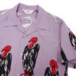 Load image into Gallery viewer, Star of Hollywood Shirt Men's 1950s Condor Graphic Short Sleeve Front Button Closure Shirt SH39311 175 Purple