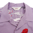 Load image into Gallery viewer, Star of Hollywood Shirt Men's 1950s Condor Graphic Short Sleeve Front Button Closure Shirt SH39311 175 Purple