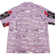 Load image into Gallery viewer, Star of Hollywood Shirt Men's 1950s Condor Graphic Short Sleeve Front Button Closure Shirt SH39311 175 Purple