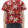 Load image into Gallery viewer, Star of Hollywood Elvis Presley Blue Hawaii Shirt Men's Casual All-Over Print Short-Sleeve Camp Collar Shirt Toyo Enterprises SH39493 165 Red