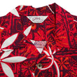 Load image into Gallery viewer, Star of Hollywood Elvis Presley Blue Hawaii Shirt Men's Casual All-Over Print Short-Sleeve Camp Collar Shirt Toyo Enterprises SH39493 165 Red