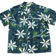 Load image into Gallery viewer, Star of Hollywood Elvis Presley Blue Hawaii Shirt Men's Casual All-Over Print Short-Sleeve Camp Collar Shirt Toyo Enterprises SH39493 145 Green