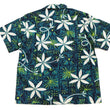 Load image into Gallery viewer, Star of Hollywood Elvis Presley Blue Hawaii Shirt Men's Casual All-Over Print Short-Sleeve Camp Collar Shirt Toyo Enterprises SH39493 145 Green