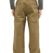 Load image into Gallery viewer, Samurai Jeans Trousers SJ48CP Men's Khaki Chinos Wide-Cut Relaxed Fit Straight Legs Sulfur-dyed Chino Worrk Pants One-Washed