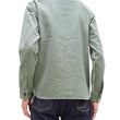Laden Sie das Bild in den Galerie-Viewer, Samurai Jeans Cotton Melange Chambray Shirt Men's Slim Fit Lightweight Long Sleeve Button Up Work Shirt SJCBS23 Heather-Green