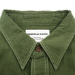 Load image into Gallery viewer, Samurai Jeans Herringbone Shirt Men's Long Sleeve Sulfur-Dyed Selvage HBT Button Up Work Shirt SJCBS24-HB Olive