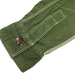 Load image into Gallery viewer, Samurai Jeans Herringbone Shirt Men's Long Sleeve Sulfur-Dyed Selvage HBT Button Up Work Shirt SJCBS24-HB Olive