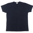 Load image into Gallery viewer, Samurai Jeans T-shirt Men's Plain Short Sleeve French Terry Fabric Tee Inlay Loopwheele T-Shirt SJST24-RIM Black