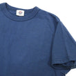 Load image into Gallery viewer, Samurai Jeans T-shirt Men's Plain Short Sleeve French Terry Fabric Tee Inlay Loopwheele T-Shirt SJST24-RIM Tetsukon Faded-Navy