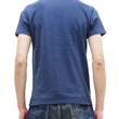 Load image into Gallery viewer, Samurai Jeans T-shirt Men's Plain Short Sleeve French Terry Fabric Tee Inlay Loopwheele T-Shirt SJST24-RIM Tetsukon Faded-Navy
