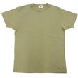 Load image into Gallery viewer, Samurai Jeans T-shirt Men's Plain Short Sleeve French Terry Fabric Tee Inlay Loopwheele T-Shirt SJST24-RIM Aokuchiha Faded-Olive