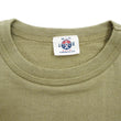 Load image into Gallery viewer, Samurai Jeans T-shirt Men's Plain Short Sleeve French Terry Fabric Tee Inlay Loopwheele T-Shirt SJST24-RIM Aokuchiha Faded-Olive