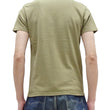 Load image into Gallery viewer, Samurai Jeans T-shirt Men's Plain Short Sleeve French Terry Fabric Tee Inlay Loopwheele T-Shirt SJST24-RIM Aokuchiha Faded-Olive