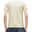 Load image into Gallery viewer, Samurai Jeans T-shirt Men's Plain Short Sleeve French Terry Fabric Tee Inlay Loopwheele T-Shirt SJST24-RIM Faded-Ivory