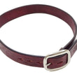 Load image into Gallery viewer, Studio D'artisan leather Belt Natural Plant Dyed Leather Belt Men's Ccasual 38mm Wide/4.2mm Thick Bend Leather with Oval Buckle SP-100A Brownish Earth-Colored Red