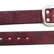 Load image into Gallery viewer, Studio D'artisan leather Belt Natural Plant Dyed Leather Belt Men's Ccasual 38mm Wide/4.2mm Thick Bend Leather with Oval Buckle SP-100A Brownish Earth-Colored Red
