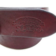 Load image into Gallery viewer, Studio D'artisan leather Belt Natural Plant Dyed Leather Belt Men's Ccasual 38mm Wide/4.2mm Thick Bend Leather with Oval Buckle SP-100A Brownish Earth-Colored Red