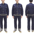 Load image into Gallery viewer, Studio D'artisan Denim Jacket SP-107 Men's 1953 Type 2 Style Indigo Slub Denim Jean Jacket SP-107 One-Wash