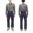 Load image into Gallery viewer, Studio D'artisan Jeans Men's 16oz. Indigo Slub Denim Jeans Regular Straight Fit Jean Pants SDA SP-108 One-Wash