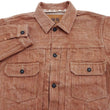Load image into Gallery viewer, Studio D'artisan Denim Jacket SP-109 Men's 16oz. Natural Persimmon Tannin-Dyed Slub Selvedge Denim 1953 Type 2 Style Jean Jacket Reddish-brown One-Wash