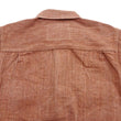 Load image into Gallery viewer, Studio D'artisan Denim Jacket SP-109 Men's 16oz. Natural Persimmon Tannin-Dyed Slub Selvedge Denim 1953 Type 2 Style Jean Jacket Reddish-brown One-Wash