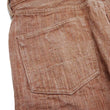 Load image into Gallery viewer, Studio D'artisan Jeans Men's 16oz. Natural Persimmon Tannin-Dyed Slub Denim Jeans Regular Straight Fit Jean Pants SDA SP-110 Reddish-brown One-Wash