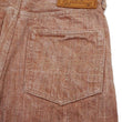 Load image into Gallery viewer, Studio D'artisan Jeans Men's 16oz. Natural Persimmon Tannin-Dyed Slub Denim Jeans Regular Straight Fit Jean Pants SDA SP-110 Reddish-brown One-Wash