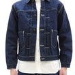 Load image into Gallery viewer, Studio D'artisan Denim Jacket SP-114 Men's 15oz. Organic Cotton Natural Indigo Selvedge Denim Jean Jacket SP-114 One-Wash