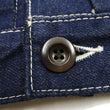 Load image into Gallery viewer, Studio D'artisan Denim Jacket SP-114 Men's 15oz. Organic Cotton Natural Indigo Selvedge Denim Jean Jacket SP-114 One-Wash