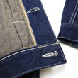 Load image into Gallery viewer, Studio D'artisan Denim Jacket SP-114 Men's 15oz. Organic Cotton Natural Indigo Selvedge Denim Jean Jacket SP-114 One-Wash