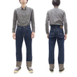 Load image into Gallery viewer, Studio D'artisan Tapered Jeans Men's 15oz. Organic Cotton Indigo Denim Jean Pants SDA SP-115 EARTH DENIM JEANS One-Wash