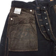 Load image into Gallery viewer, Studio D'artisan Mud-Dyed Black Denim Jeans Men's Regular Straight Fit Button-Fly 18oz. Amami Dorozome Selvedge Denim Pants SP-120 One-Wash