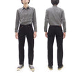 Load image into Gallery viewer, Studio D'artisan Mud-Dyed Black Denim Jeans Men's Regular Straight Fit Button-Fly 18oz. Amami Dorozome Selvedge Denim Pants SP-120 One-Wash