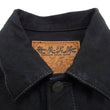 Load image into Gallery viewer, Studio D'artisan Black Denim Jacket SP-121 Men's 1953 Type 2 Style Amami Mud-Dyed Denim Jean Jacket SP-121 Jet-Black