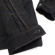 Load image into Gallery viewer, Studio D'artisan Black Denim Jacket SP-121 Men's 1953 Type 2 Style Amami Mud-Dyed Denim Jean Jacket SP-121 Jet-Black