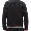 Load image into Gallery viewer, Studio D'artisan Black Denim Jacket SP-121 Men's 1953 Type 2 Style Amami Mud-Dyed Denim Jean Jacket SP-121 Jet-Black