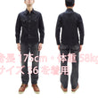 Load image into Gallery viewer, Studio D'artisan Black Western Shirt Men's Casual Amami Mud-Dyed Long Sleeve Snap-Up Shirt SDA SP-124
