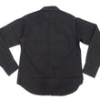 Load image into Gallery viewer, Studio D'artisan Black Western Shirt Men's Casual Amami Mud-Dyed Long Sleeve Snap-Up Shirt SDA SP-124