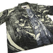 Load image into Gallery viewer, Sun Surf Hawaiian Shirt Men's Japanese Art Katsushika Hokusai Short Sleeve Aloha Shirt SS39133 119 Black