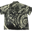 Load image into Gallery viewer, Sun Surf Hawaiian Shirt Men's Japanese Art Katsushika Hokusai Short Sleeve Aloha Shirt SS39133 119 Black