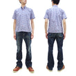 Load image into Gallery viewer, Sun Surf Casual Button Down Shirt Men's Short Sleeve Hula Dancer Palm Tree All-over Print Oxford Button Up Shirt SS39282 125 Blue