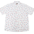 Load image into Gallery viewer, Sun Surf Casual Button Down Shirt Men's Short Sleeve Hula Dancer Palm Tree All-over Print Oxford Button Up Shirt SS39282 105 Off-White
